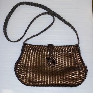 Walter Katten Woven Leather Bag